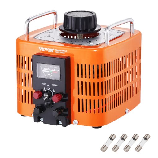 VEVOR 3000VA Variable Voltage Transformer 10A 0 300V AC Voltage Regulator