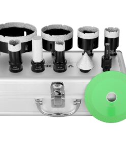 VEVOR Diamond Core Drill Bit Set with Storage Case