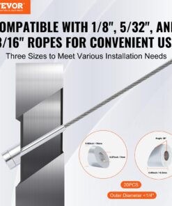 Black Invisible Swage Tensioner