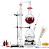 VEVOR 2000ml Essential Oil Distillation Kit with 1000W Heating Plate and 33 Borosilicate Glass