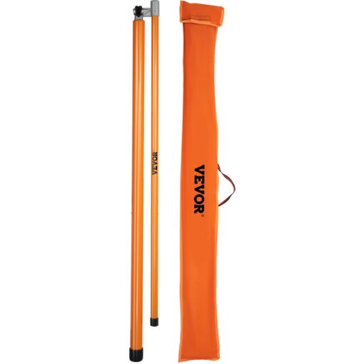 VEVOR 46m 15ft Fiberglass Truck Height Measuring Stick with Adjustable Pole