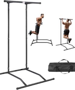 VEVOR Adjustable Power Tower Dip Station