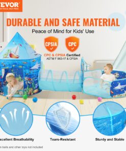 Indoor/Outdoor Pop Up Playhouse with Carrying Bag