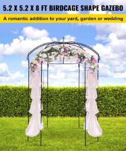 2.4m (8ft) High x 1.6m (5.2ft) Wide