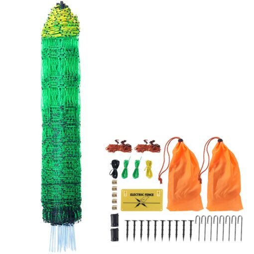 VEVOR Electric Fence Netting Kit with Posts Stakes