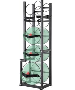 VEVOR Durable Carbon Steel Refrigerant Cylinder Tank Rack