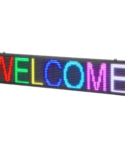 VEVOR Programmable LED Sign Scrolling Display Board P10 Full Color