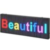 VEVOR 99x35cm 39x14in Programmable LED Sign Display Board P10 Full Color for Outdoor Use
