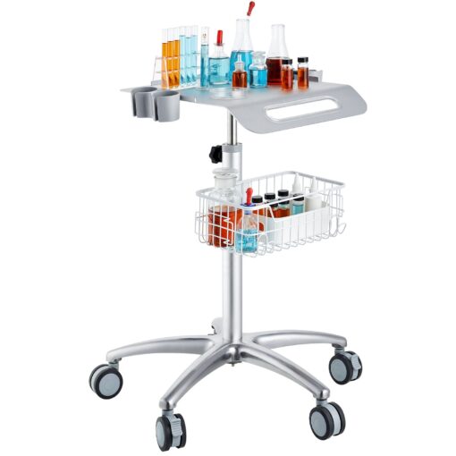 VEVOR Adjustable Medical and Salon Cart with Wheels