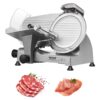 VEVOR 340W Elektrilised Deli Liha ja Juust Slicer 10 tolline 254 cm SUS420 Roostevabast Terasest Tera