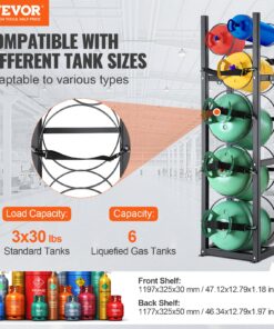 Uzņem 3 x 13,6 kg lielas tvertnes un 3 mazas pudeles.