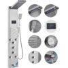 VEVOR 6 in 1 LED Shower Panel Tower System