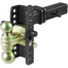 VEVOR Adjustable Trailer Hitch Ball Mount
