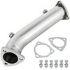 VEVOR Stainless Steel High Flow Downpipe Exhaust Converter for 1997 2005 Audi A4 B5 B6Passat 18T