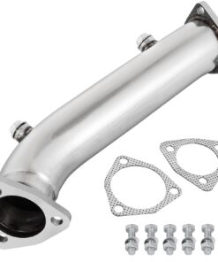 VEVOR Stainless Steel High Flow Downpipe Exhaust Converter for 1997-2005 Audi A4 B5 B6/Passat 1.8T