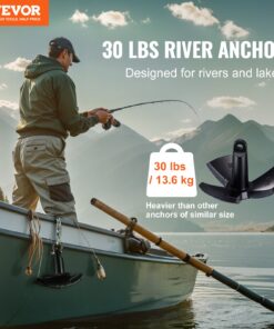 Marine Grade Mushroom Anchor for Boats Up to 9.1 m (30 ft)