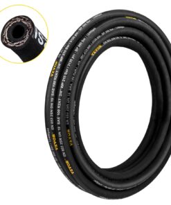 VEVOR 3/8 Inch (9.5 mm) x 50 ft (15.24 m) Hydraulic Hose