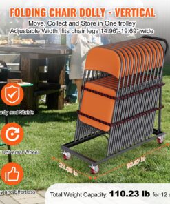 100 cm (39.4 in) x 53 cm (21 in) x 109 cm (42.9 in)