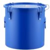 VEVOR 8 Gallon 30 Liter Fryer Grease Bucket   Heavy Duty Carbon Steel Oil Disposal Caddy with Rust Proof Coating