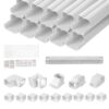 VEVOR PVC Decorative Air Conditioner Line Set Cover 762mm 3in Width