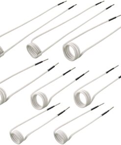 VEVOR 8 Piece Induction Heater Coil Kit   Flexible Heat Resistant Coils for Rusty Bolts and Nuts Removal