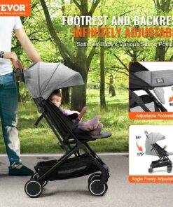 Регулируемая спинка (95°-175°) и подставка для ног (0°/90°)