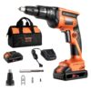 VEVOR 20V Max Brushless Cordless Drywall Screw Gun Kit
