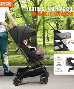 Регулируемая спинка (95°-175°) и подставка для ног (0°/90°)