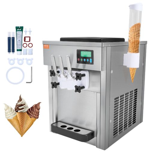 VEVOR Commercial Soft Serve Ice Cream Machine