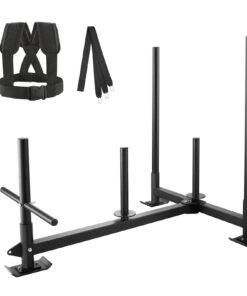 VEVOR Steel Weight Training Sled with Push-Pull Handles