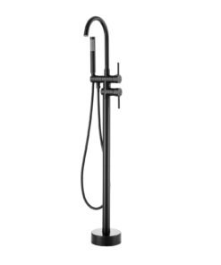 VEVOR Matte Black Freestanding Bathtub Faucet