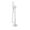 VEVOR Freestanding Bathtub Faucet with 360° Swivel Spout and Handheld Shower