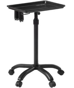 VEVOR Adjustable Height Salon Tray Cart