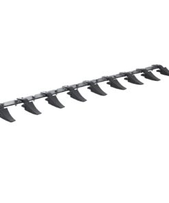 VEVOR Heavy Duty 182 cm (72 inch) Tractor Bucket Tooth Bar with 9 Teeth