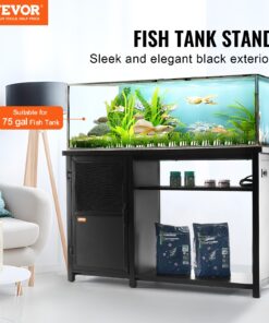 132 x 50 x 82 cm (52 x 19.7 x 32.3 in) Steel and MDF Reptile Tank Stand