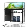 VEVOR 75 Gallon Aquarium Stand with Storage and Power Panel