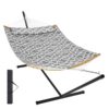 VEVOR Double Hammock with Stand and Pillow