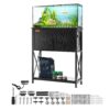 VEVOR Aquarium Stand with Storage Cabinet and Power Panel