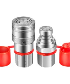 VEVOR plakanas virsmas hidrauliskie savienotāji 1/2" korpusa (12,7 mm) ar 1/2" NPT vītni