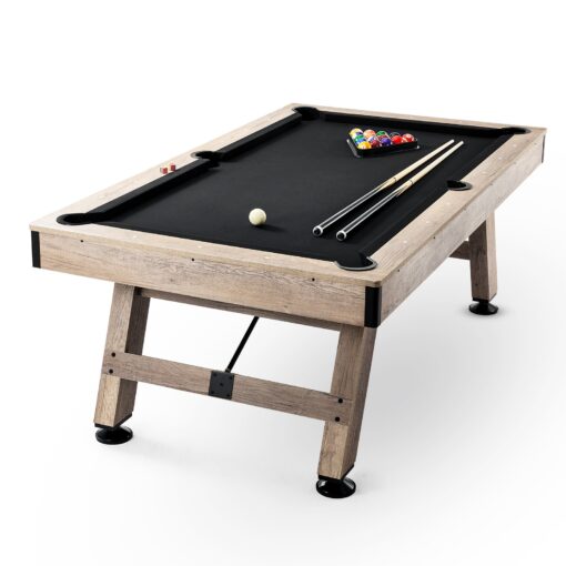 VEVOR 7 ft 213 m Billiards Pool Table Set with Accessories