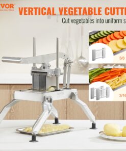 Manual Tomato Slicer with Stainless Steel Blades