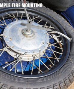 Compact and Efficient Dirt Bike Tire Mounting Kit