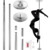 VEVOR Professional 2 in 1 Spinning Static Dance Pole Kit