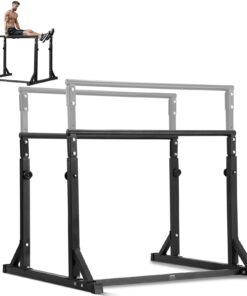 VEVOR Adjustable Dip Bar Station