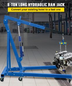 Clevis Base & Comfort Handle for Garage Cranes & Engine Hoists