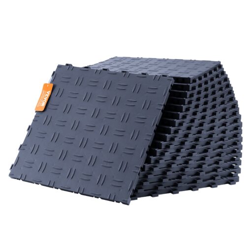 VEVOR Graphite Gray Garage Interlocking Floor Tiles