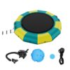 Надувной Водный Батут VEVOR 4m 13ft с Платформой для плавания для Бассейна и озера