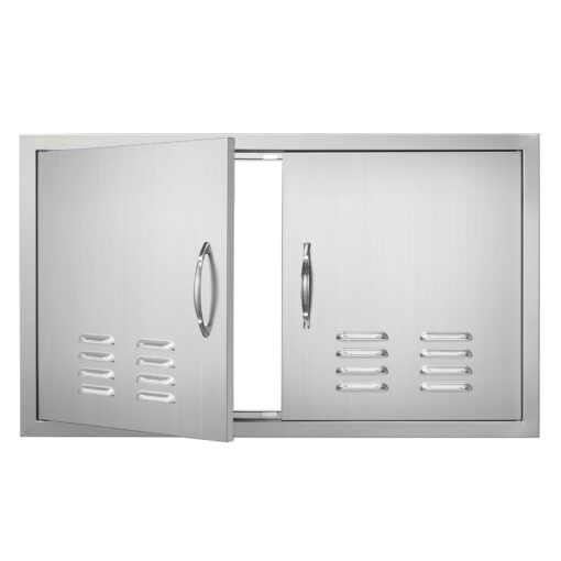 VEVOR Stainless Steel BBQ Access Door 914x534mm 36x21in