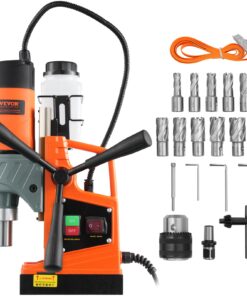 VEVOR 1450W Magnetic Drill Press with 12500N Force