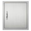 VEVOR Stainless Steel BBQ Access Door 457x508mm 18x20in   Reversible  Weatherproof Outdoor Kitchen Door with Handle